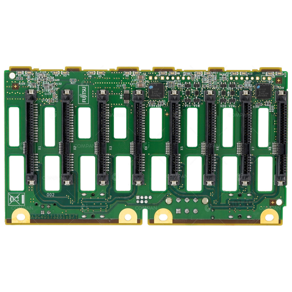 A3C40173252 FUJITSU 8BAY 2.5SFF BACKPLANE FOR RX2540 M1 RX2560 TX2560 M2 -